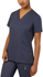 Picture of NNT Uniforms-CATULM-CHP-Ladies Florence V-neck Classic Scrub Top - Charcoal
