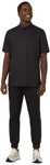 Picture of NNT Uniforms-CATRFN-BLA-Next-gen Antibacterial Active Doherty Mandarin Collar Scrub Top Men - Black