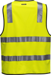Picture of Prime Mover-MZ102-DAY/NIGHT SAFETY VEST WITH TAPE