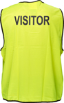 Picture of Prime Mover-MV120-Stock Printed VISITOR Day Vest