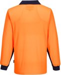 Picture of Prime Mover-MF213-Long Sleeve Food Industry Cotton Comfort Polo