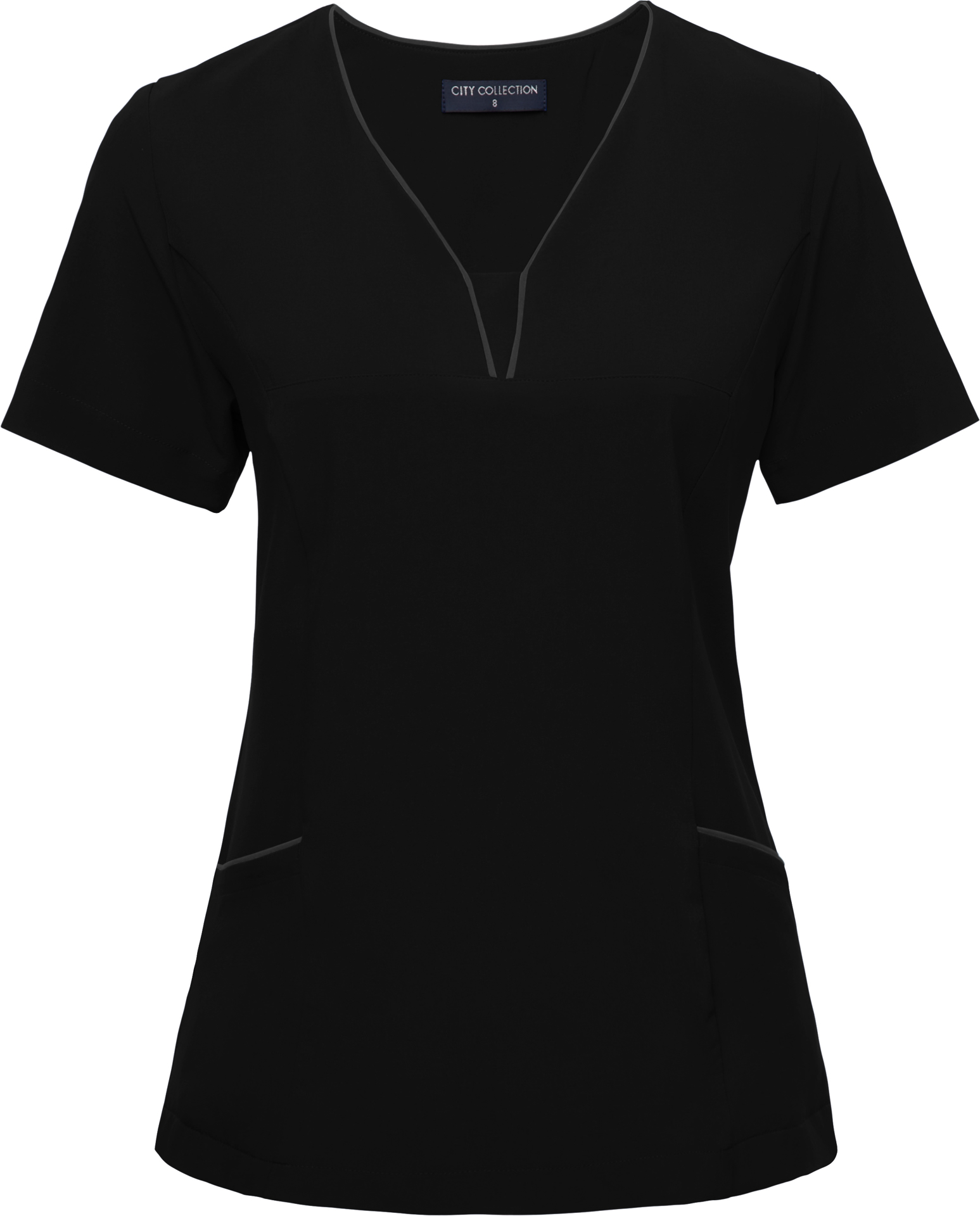 City Collection 4 Way Stretch Short Sleeve Tunic (2280) | Scrubs ...