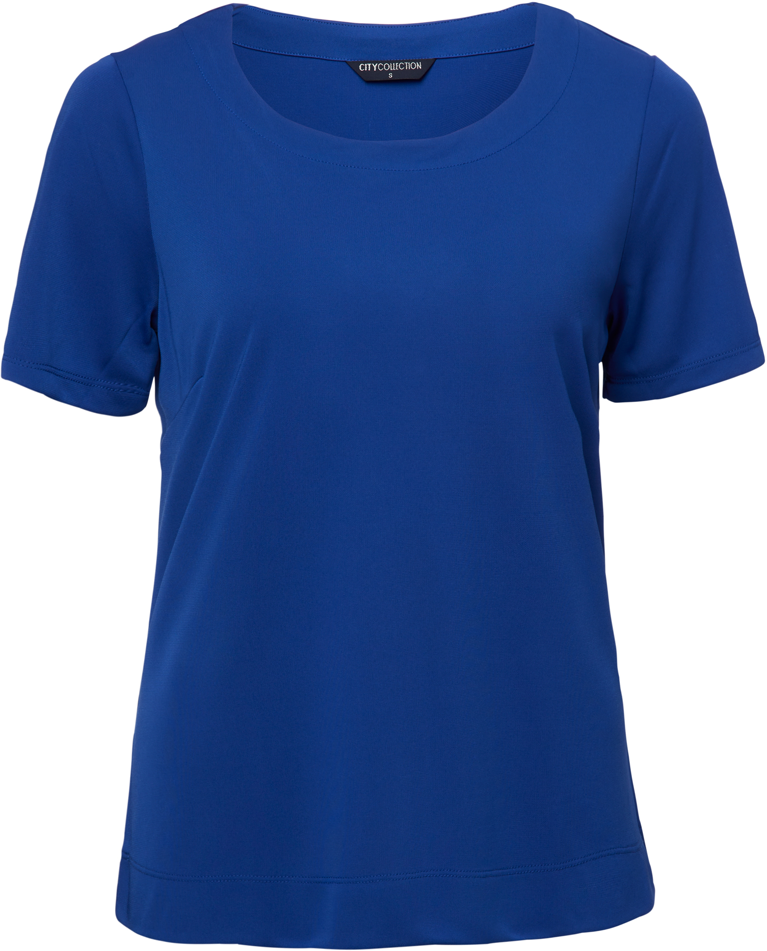 City Collection Smart Knit Short Sleeve Blouse (2291) | Scrubs ...