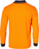 Picture of Australian Industrial Wear -SW05CD-Men's Polyester High Visibility Long Sleeve Polo