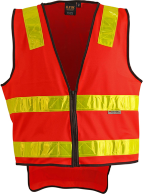 Picture of Australian Industrial Wear -SW10A-Men's VIC Road Style Safety Vest