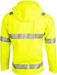 Picture of Australian Industrial Wear -SW30-Unisex Taped Hi-Vis Safety Softshell Jacket