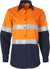 Picture of Australian Industrial Wear -SW65-Ladies Taped Cotton Drill Long Sleeve Safety Shirt