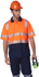 Picture of Australian Industrial Wear -SW73-Unisex Truedry® Biomotion Segmented Short Sleeve Safety Polo