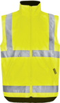 Picture of Australian Industrial Wear -SW76-Unisex Vic Rail Hi Vis Reversible Safety Vest