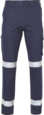 Picture of Australian Industrial Wear -WP07HV-Men's Taped Pre-Shrunk Drill Pants With Biomotion 3M Tape - Regular