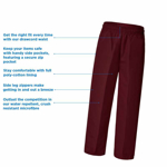 Picture of LW Reid-5336NC-Flack Microfibre Straight Leg Track Pants