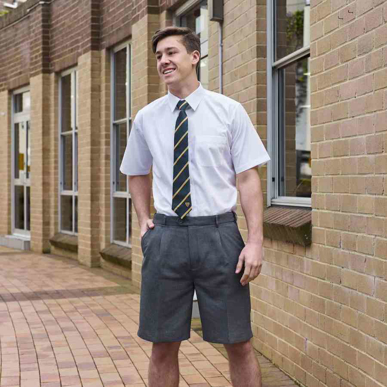 Picture of LW Reid-ATBSX-Formal Shorts with Expander Waist
