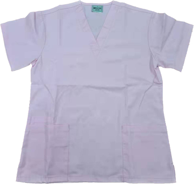 Picture of Bocini Collections - CS1642-PNK-CLR-Ladies Scrubs Top - Pink