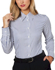 Picture of Winning Spirit Ladies' Executive Sateen Stripe Long Sleeve Shirt (M8310L)