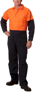 Picture of Winning Spirit Mens Two Tone Coverall (SW204/SW205)