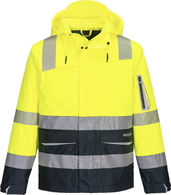 Picture of Prime Mover Workwear HUSKI Hi Vis Shell jackets Men's (K8201)