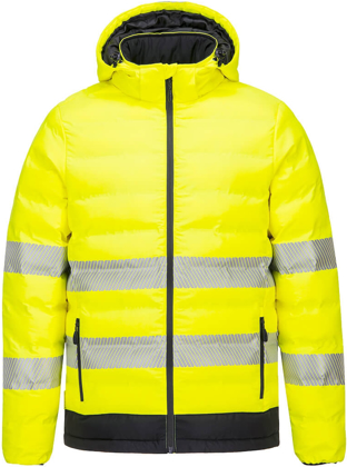 Picture of Prime Mover Workwear Hi-Vis Ultrasonic Heated Tunnel Jacket (S548)