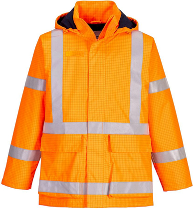 Picture of Prime Mover Workwear Bizflame Rain HV Multi Jacket (FR604)