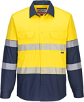 Picture of Prime Mover Workwear Day Night Stretch Shirt (MS105)