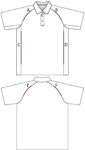 Picture of Be Seen Uniform-BSP36-Men's Baby Waffle Knit Polo