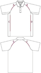 Picture of Be Seen Uniform-BSP36L-Ladies Baby Waffle Knit Polo