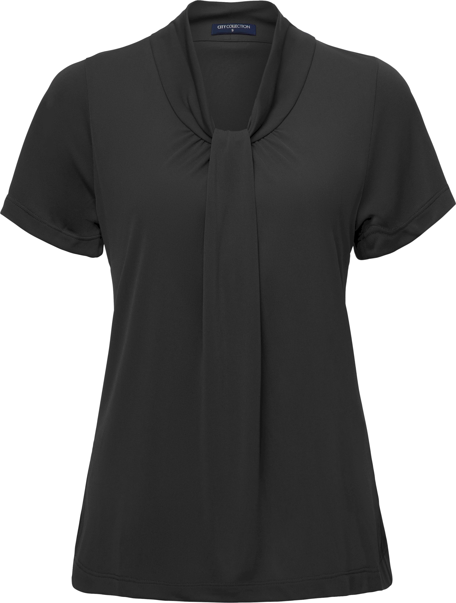 City Collection Pippa Knit Short Sleeve Blouse (2222) | Scrubs ...