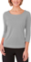 Picture of City Collection Smart Knit 3/4 Sleeve Blouse (2290)