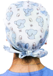 Picture of Dr.Woof Scrubs Jang & Fox — Little Eleph Scrub Cap (SC-001-LE)
