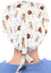Picture of Dr.Woof Scrubs Quokka Scrub Cap by AndeeTee (SC-001-AT)