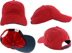Picture of Grace Collection Enzyme Washed Contrast Sandwich Cap (AH129)