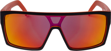 Picture of Unit Workwear Matte Black Orange Command Polarised Sunglasses (209130026)