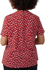 Picture of NNT Uniforms Antibacterial Petal Print Short Sleeve Top - Red (CATUFA-RRT)