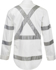 Picture of NCC Apparel Mens Hi Vis Long Sleeve Shirt With X Pattern And CSR Reflective Tape (WS3222)