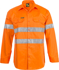 Picture of NCC Apparel Hi Vis Long Sleeve Cotton Drill Shirt With CSR Reflective Tape (WS4002)