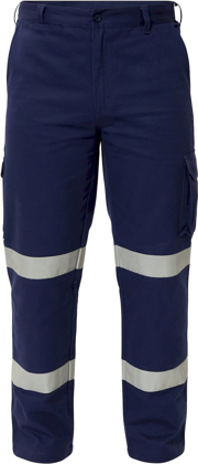Picture of NCC Apparel Mens Reflective Cargo Cotton Drill Trouser (WP4017)