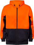 Picture of NCC Apparel Mens Hi Vis Full Zip Hoodie (WT8017)