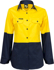 Picture of NCC Apparel Womens Lightweight Hi Vis Long Sleeve Vented Cotton Drill Shirt (WSL502)