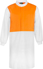 Picture of NCC Apparel Unisex Hi Vis Long Sleeve Food Industry Long Length Dustcoat With Mandarin Collar (WJ3194)
