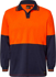 Picture of NCC Apparel Mens Hi Vis Long Sleeve Food Industry Micromesh Polo (WSP206)