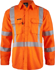 Picture of NCC Apparel Mens Torrent HRC2 Hi Vis NSW Rail Open Front Shirt With X-pattern FR Reflective Tape (FSV028A)