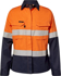 Picture of NCC Apparel Womens Torrent HRC2 Hi Vis Two Tone Open Front Shirt With Gusset Sleeves And FR Reflective Tape (FSL016A)