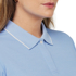 Picture of NNT Uniforms - Womens Textured Cotton Poly Short Sleeve Polo - Light Blue (CATUF9-LTB)