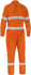 Picture of Bisley Workwear Taped Hi Vis FR Ripstop Vented Coverall - 185 GSM (BC8478T)
