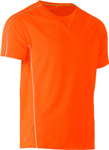 Picture of Bisley Workwear Cool Mesh Tee With Reflective Piping (BK1426)