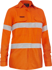 Picture of Bisley Workwear Womens Taped Hi Vis FR Ripstop Vented Shirt - 160 GSM (BL8339T)