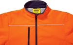 Picture of Bisley Workwear Taped Hi Vis Soft Shell Jacket (BJ6059T)