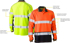 Picture of Bisley Workwear Taped Hi Vis Polyester Mesh Polo (BK6219T)