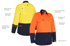 Picture of Bisley Workwear Womens Cool Lightweight Hi Vis Drill Shirt (BL6895)