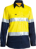 Picture of Bisley Workwear Womens Taped Hi Vis Cool Lightweight Drill Shirt (BL6896)