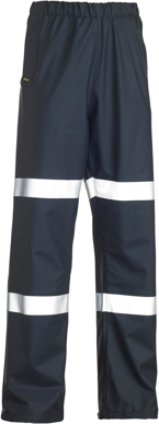 Picture of Bisley Workwear Taped Stretch PU Rain Pants (BP6936T)